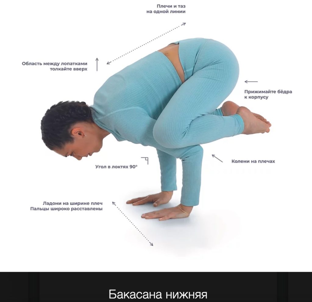 Бакасана - асана йоги